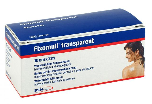 Transparent-10-x-2TOlG1RSmnISHm Fixomull transparent 10 cm x 2 m - Hypoallergenes Fixiervlies