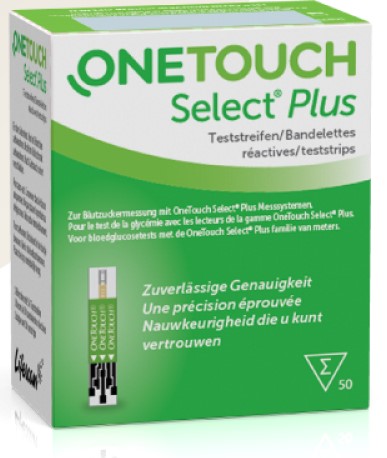 One Touch Select Plus Blutzuckerteststreifen