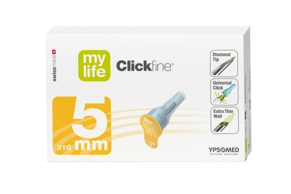 Clickfine-5mm MyLife Clickfine / Pen-Nadeln