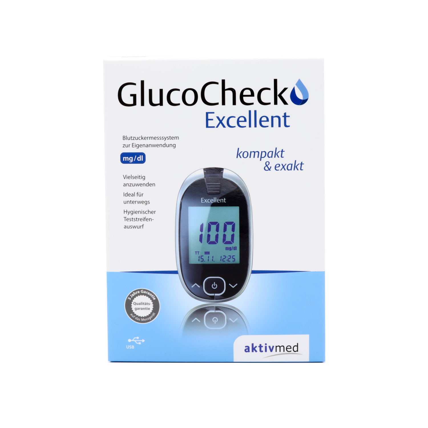 GlucoCheck Excellent Blutzuckermessgerät